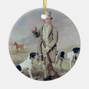 Richard Prince, with Damon, the late Colonel Melli Ceramic Ornament