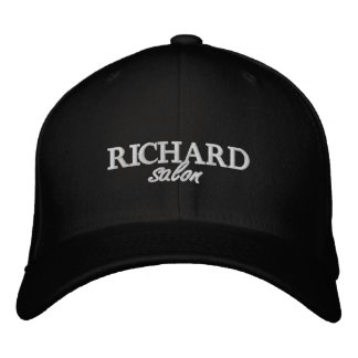 Richard Salon Embroidered Fitted Cap