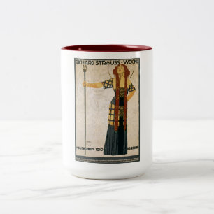 Richard Strauss, Munich, Germany, Opera, Vintage Two-Tone Coffee Mug