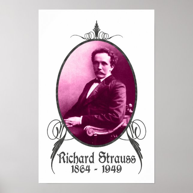 Richard Strauss Poster (Front)