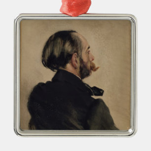 Richard, the Brother of the Artist, 1860 Metal Tree Decoration