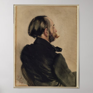 Richard, the Brother of the Artist, 1860 Poster