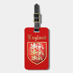 Richard the Lionheart's Royal Arms of England Luggage Tag