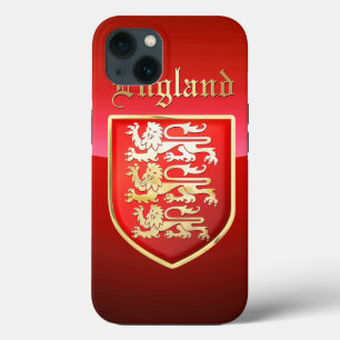 Richard the Lionheart's Royal Shield of England iPhone Case