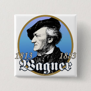 Richard Wagner 15 Cm Square Badge