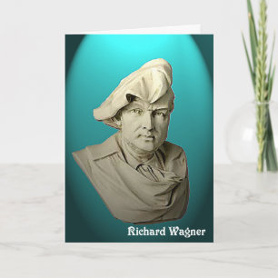 Richard Wagner Greeting Card