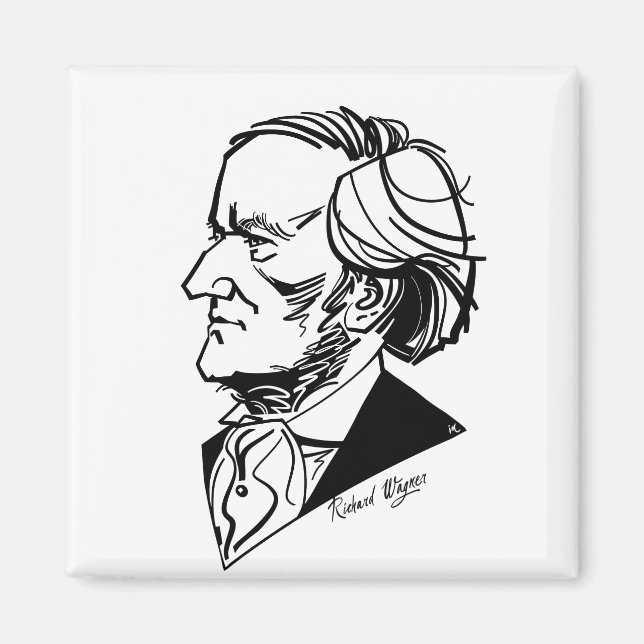 Richard Wagner Magnet (Front)