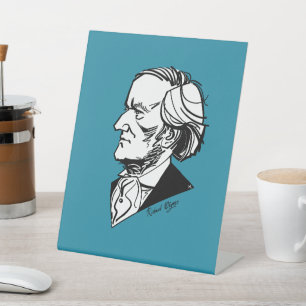 Richard Wagner Pedestal Sign