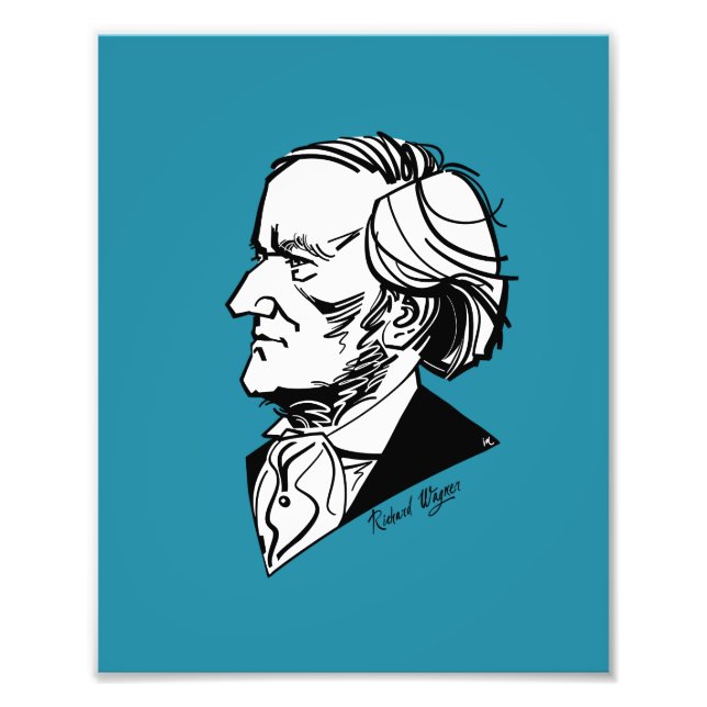 Richard Wagner Photo Print (Front)