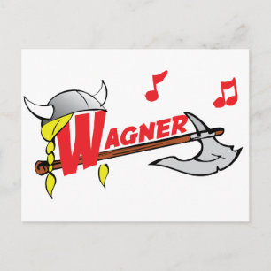 Richard Wagner Postcard