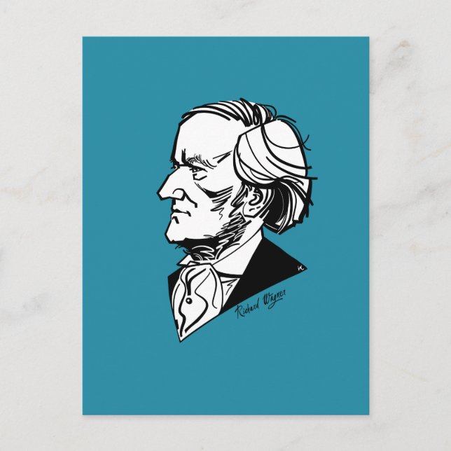 Richard Wagner Postcard (Front)