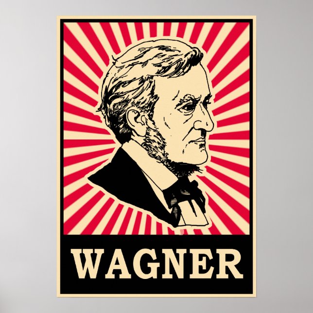 Richard Wagner Poster (Front)