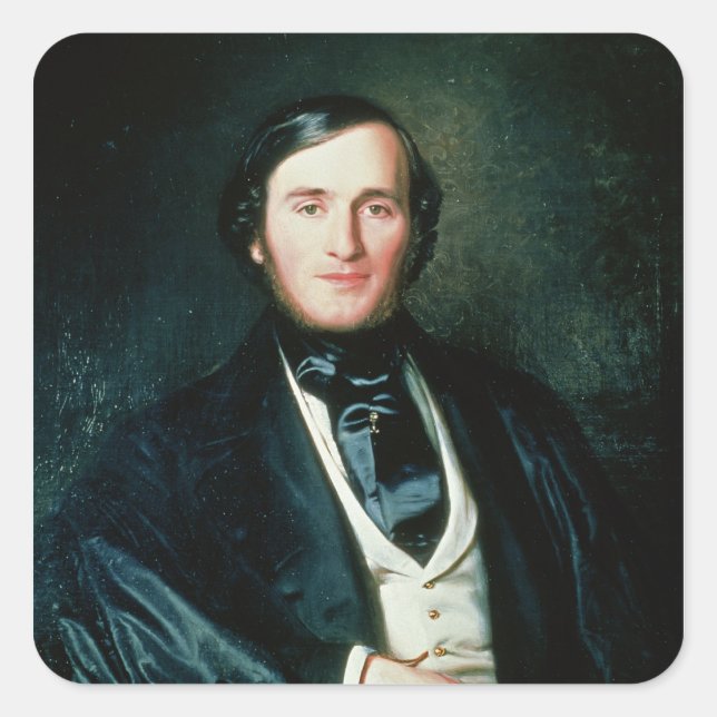 Richard Wagner Square Sticker (Front)