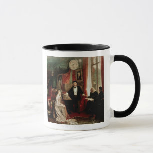Richard Wagner with Franz Liszt and Liszt's daught Mug