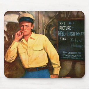 Richard Widmark ad for Hell and High Water Mouse Pad
