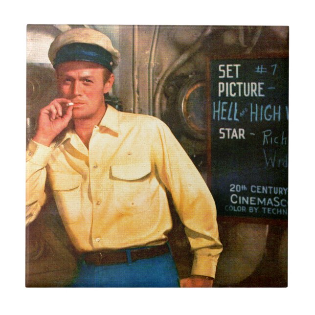Richard Widmark ad for Hell and High Water Tile (Front)