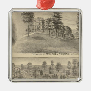 Richards residence, Watertown Nashotah House Metal Tree Decoration