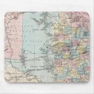 Richardson's New Map Of The State Of Texas Mouse Pad