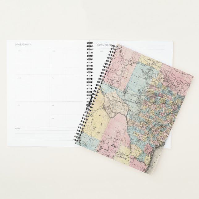 Richardson's New Map Of The State Of Texas Planner (Display)