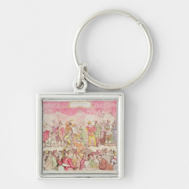 Richardson's Theatre, published by Ackermann's Key Ring (Front)