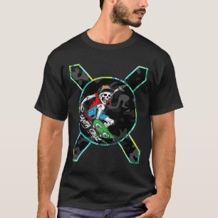 Richhotwave Santa Cruz Skeleton Skateboarding Skat T-Shirt