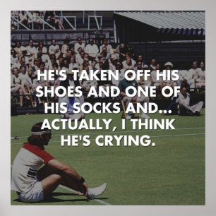 richie tenenbaum  tennis match poster