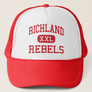 Richland - Rebels - High School - Essex Missouri Trucker Hat