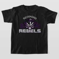Richmond 6th Grade Camp | Kids Grey Logos T-Shirt