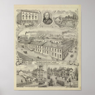 Richmond Agricultural Works, Richmond, Ind Poster