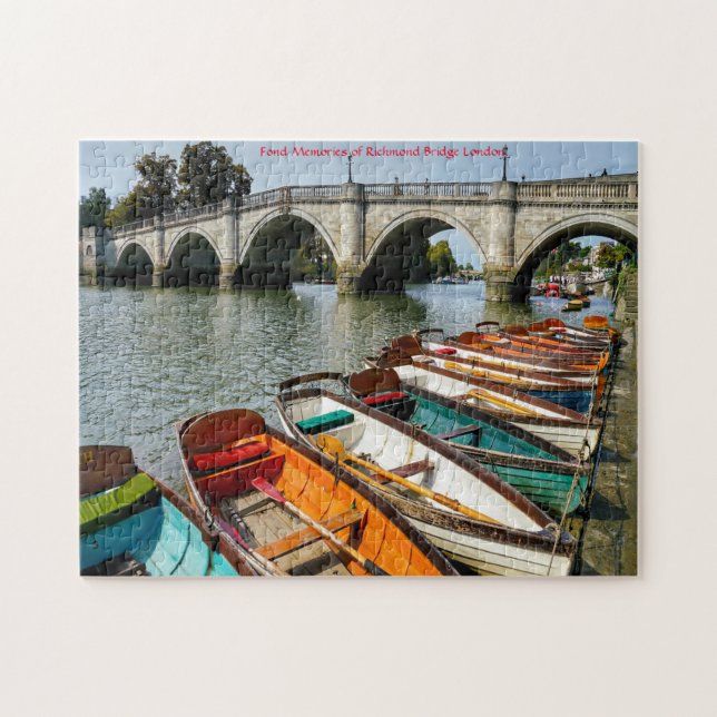 Richmond Bridge London. Jigsaw Puzzle (Horizontal)