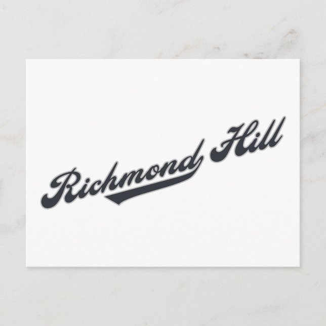 Richmond Hill Postcard (Front)