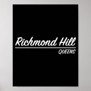 Richmond hill queens ny new york neighbourhood poster