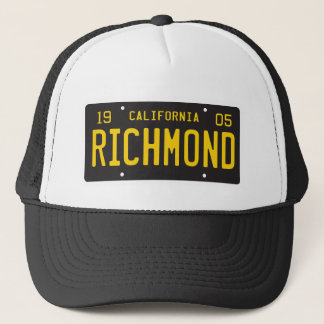 Richmond License Plate Hat