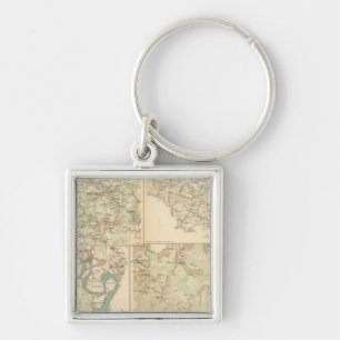 Richmond, Petersburg, Five Forks Key Ring