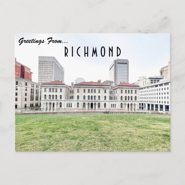 Richmond Skyline Postcard (Front)