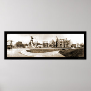 Richmond, VA Capitol Photo 1909 Poster