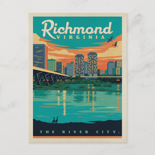Richmond, VA Postcard (Front)