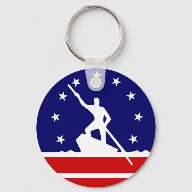Richmond (Virginia) City flag Keychain (Front)