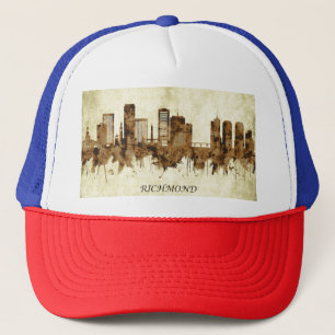 Richmond Virginia Cityscape Trucker Hat