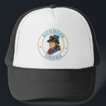 Richmond Virginia Colonial Trucker Hat<br><div class="desc">Richmond was an important village in the Powhatan Confederacy and was briefly settled by English colonists from Jamestown from 1609 to 1611. Founded in 1737,  it replaced Williamsburg as the capital of the Colony and Dominion of Virginia in 1780.</div>