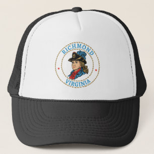 Richmond Virginia Colonial Trucker Hat