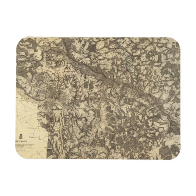 Richmond, Virginia Magnet (Horizontal)