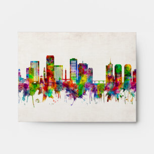 Richmond Virginia Skyline Envelope