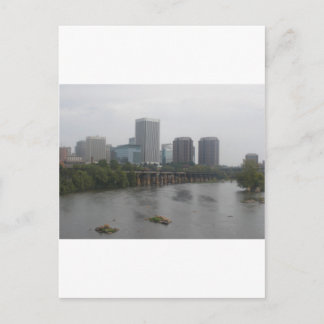Richmond Virginia Skyline Postcard