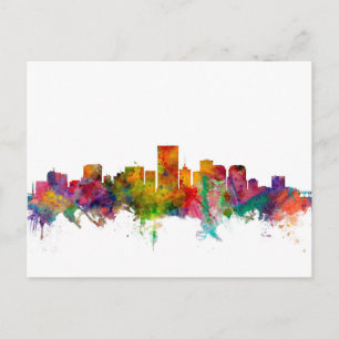 Richmond Virginia Skyline Postcard