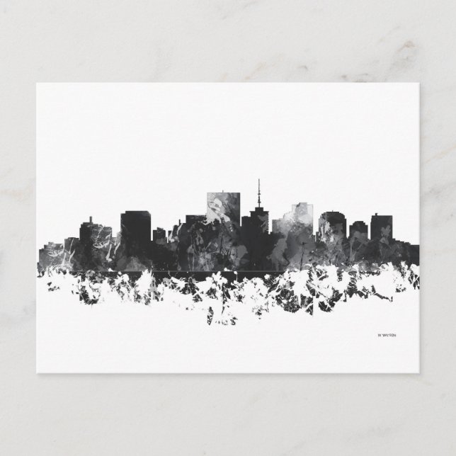 RICHMOND VIRGINIA SKYLINE POSTCARD (Front)