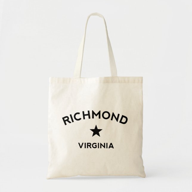 Richmond Virginia Tote Bag (Front)