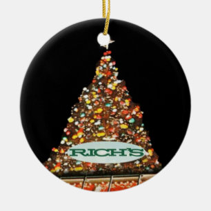 Rich's Atlanta, Rich's Christmas Tree, Rich's  Ceramic Ornament