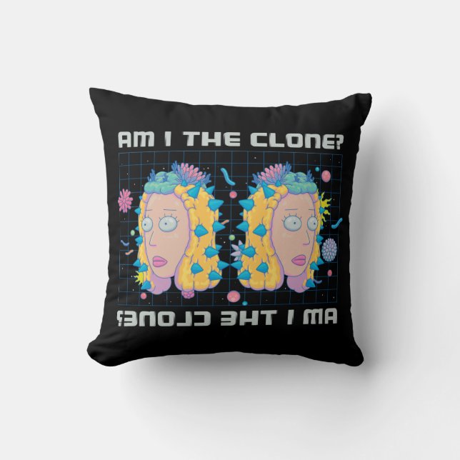 RICK AND MORTY™ | Am I The Clone? Cushion (Front)