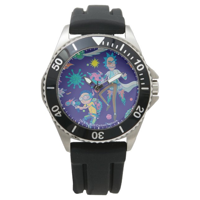 RICK AND MORTY™ | Among Infected Cells Pattern Watch (Front)